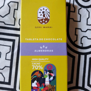 Chocolate Bitter 70 % Cacao con Almendras