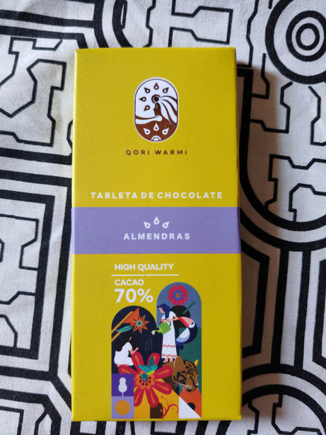 Chocolate Bitter 70 % Cacao con Almendras